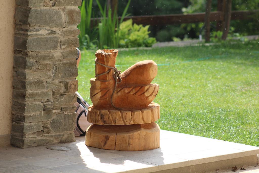 Locanda Il Campo Della Quercia San Damiano Macra Luaran gambar