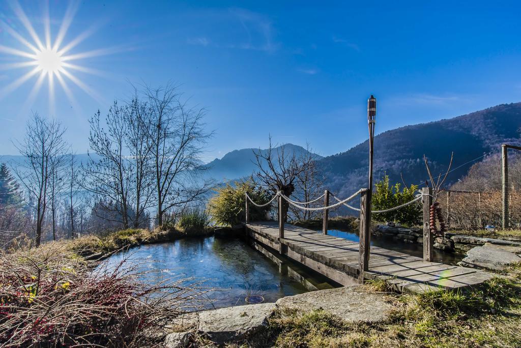 Locanda Il Campo Della Quercia San Damiano Macra Luaran gambar